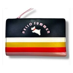 NWOT Radley London Hello Summer‎ Medium Wallet Multi Color